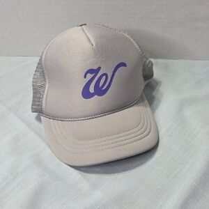 Gray and Purple Youth Westcol Cap